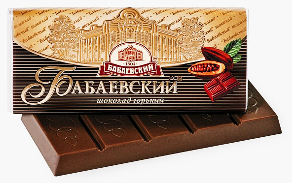 шоколад "Бабаевский горький" 60 г